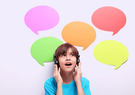Children learning multiple languages